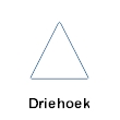 spiegel vormen - driehoekige spiegel