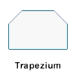 spiegel vormen - trapezium spiegel