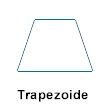 spiegel vormen - trapezoide spiegel