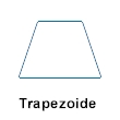 spiegel vormen - trapezoide spiegel