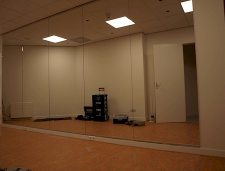 spiegelwand Almere fitness