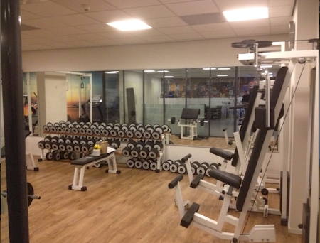 spiegelwand Den Haag AFM fitness