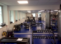 Spiegelwand Amsterdam Chipsoft bedrijfs fitness ruimte - Amsterdam