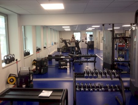 Spiegelwand Amsterdam Chipsoft bedrijfs fitness ruimte - Amsterdam