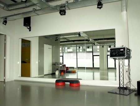 Spiegelwand fitness studio - Amsterdam IJburg