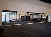 grote spiegelwand fitness Middelharnis