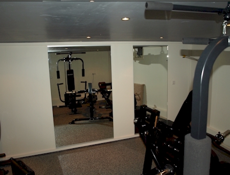 spiegelwand prive fitness Doesburg