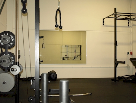 Spiegelwand fitness studio Tilburg