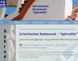 Webdesign en SEO 'gevonden worden' gecombineerd in een speciaal project Webdesign: Aphrodite - Een bijzonder webontwerp project