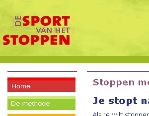 Webdesign: Moos Methode - Stoppen met roken